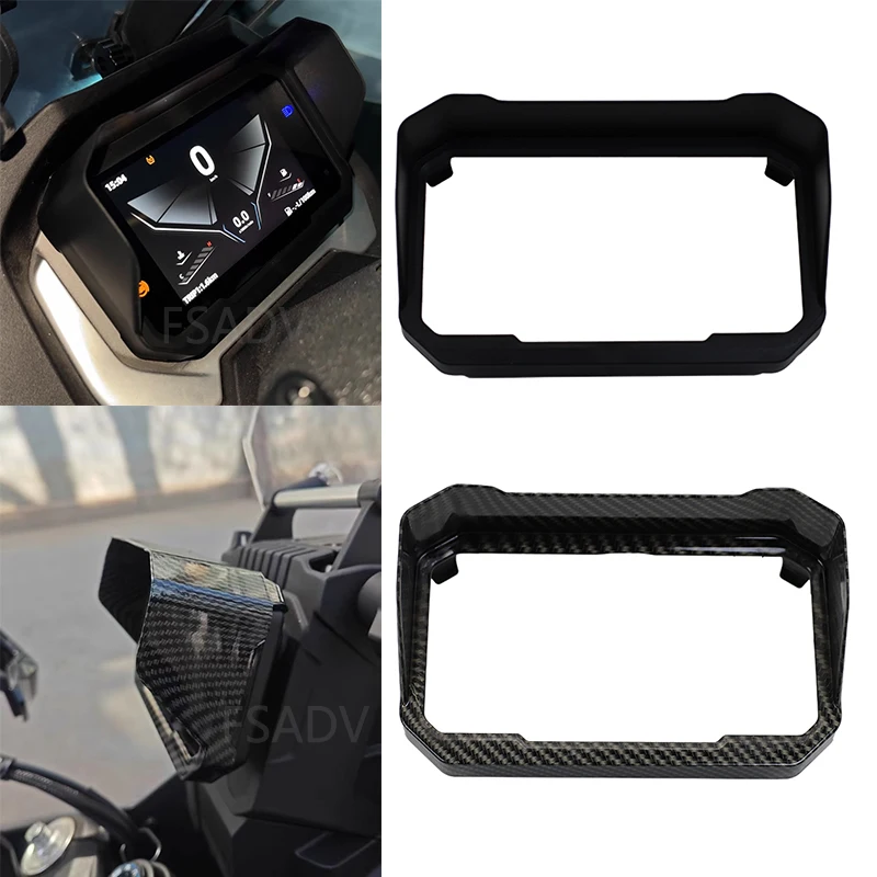 Novo para cfmoto 450mt 450 mt 2024 2025 carbono viseira de sol capa instrumento tela guarda proteção painel da motocicleta