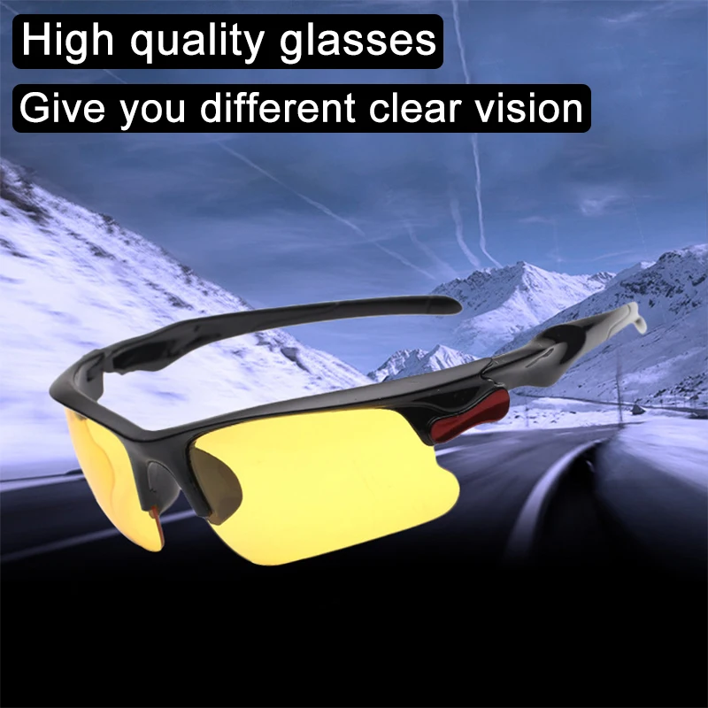 Gafas de sol polarizadas antideslumbrantes para conducir, gafas de visión nocturna para conductores, accesorios interiores, gafas protectoras para hombre