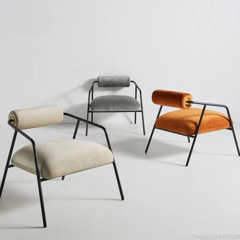 Silla de juegos nórdica moderna italiana ligera de lujo persona perezosa silla de ocio individual, balcón de tamaño pequeño