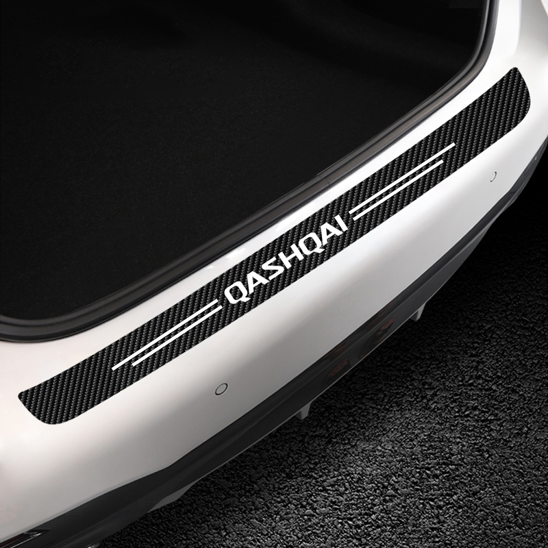 5 unids/set pegatina de alféizar de puerta de coche para Nissan Qashqai J10 J11 J12 2013 2015 2016 2017 2018 2019 2020 2021 emblema Qashqai