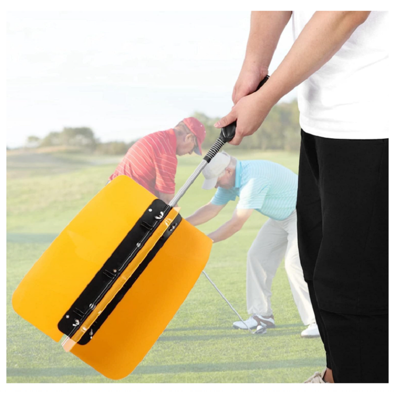 Golf Wind Swing Fan Resistance Practice Aid Trainer Training Tool Accessory Golf Resistance Trainer for Golfers