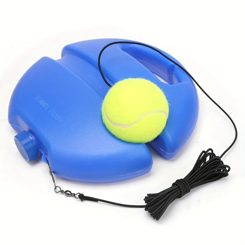 Tennistrainer Met 1 Stuk Tennisbal Voor Beginner, Tennisrebounder Set Voor Zelftraining, Hulptrainingsuitrusting