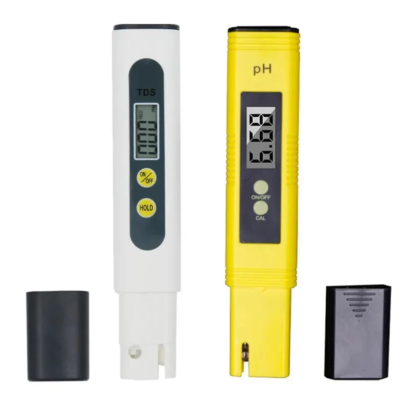 Medidor Digital de PH/TDS, calibración automática 0,01 y probador TDS, sonda de titanio, Monitor de prueba de calidad del agua, piscina de acuario