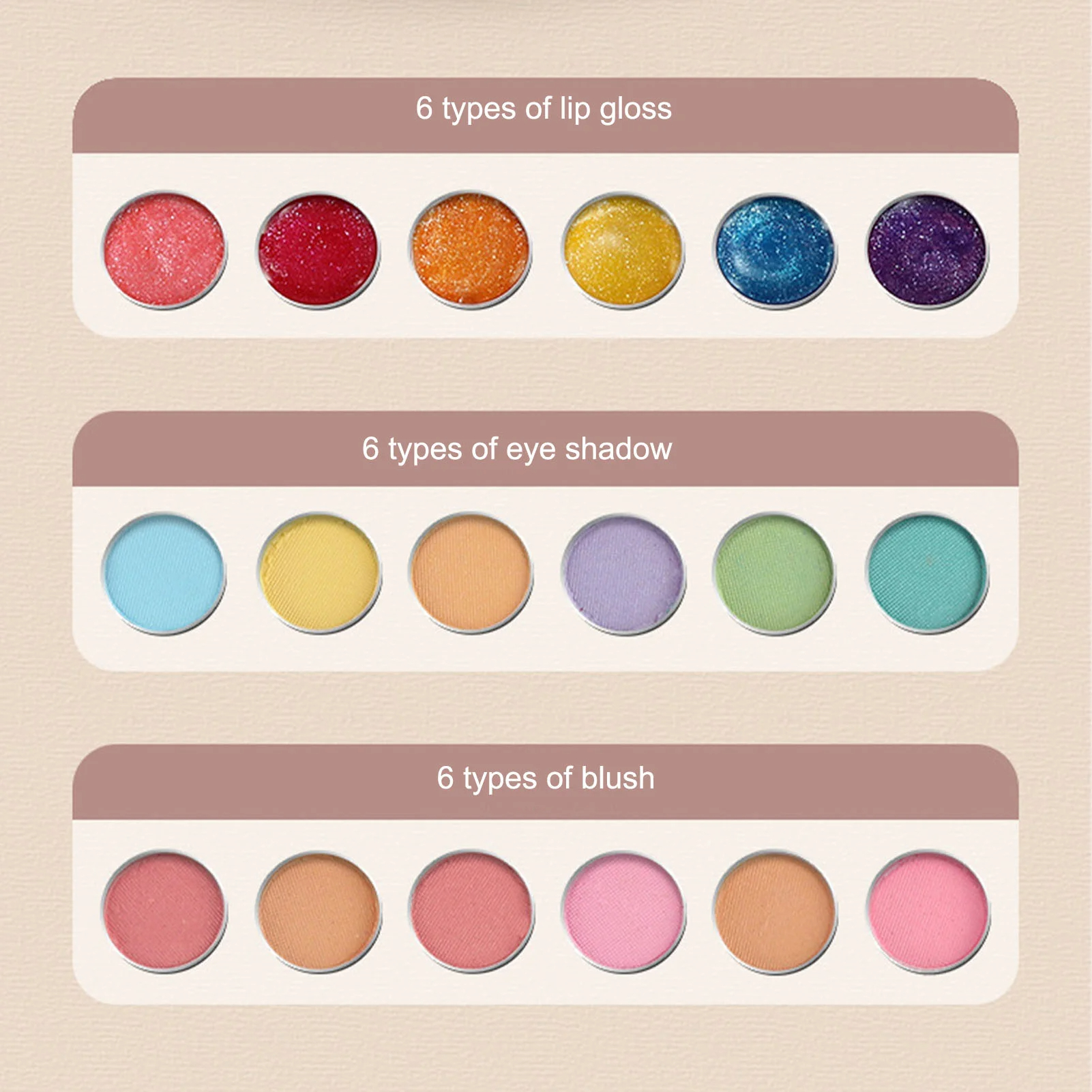 Kit de maquillaje para niños, Kit de maquillaje Real para niñas, juego de maquillaje seguro y no tóxico de princesa, juego de simulación, maquillaje, juguetes para niños, regalos
