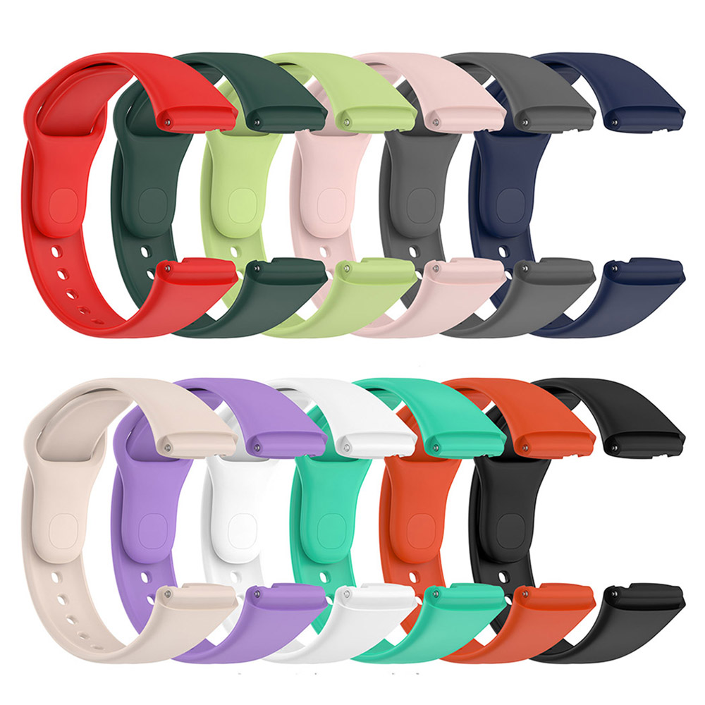 Redmi Watch 3 Active/Lite スマートウォッチバンド + 保護ケースシェル用シリコンストラップ
