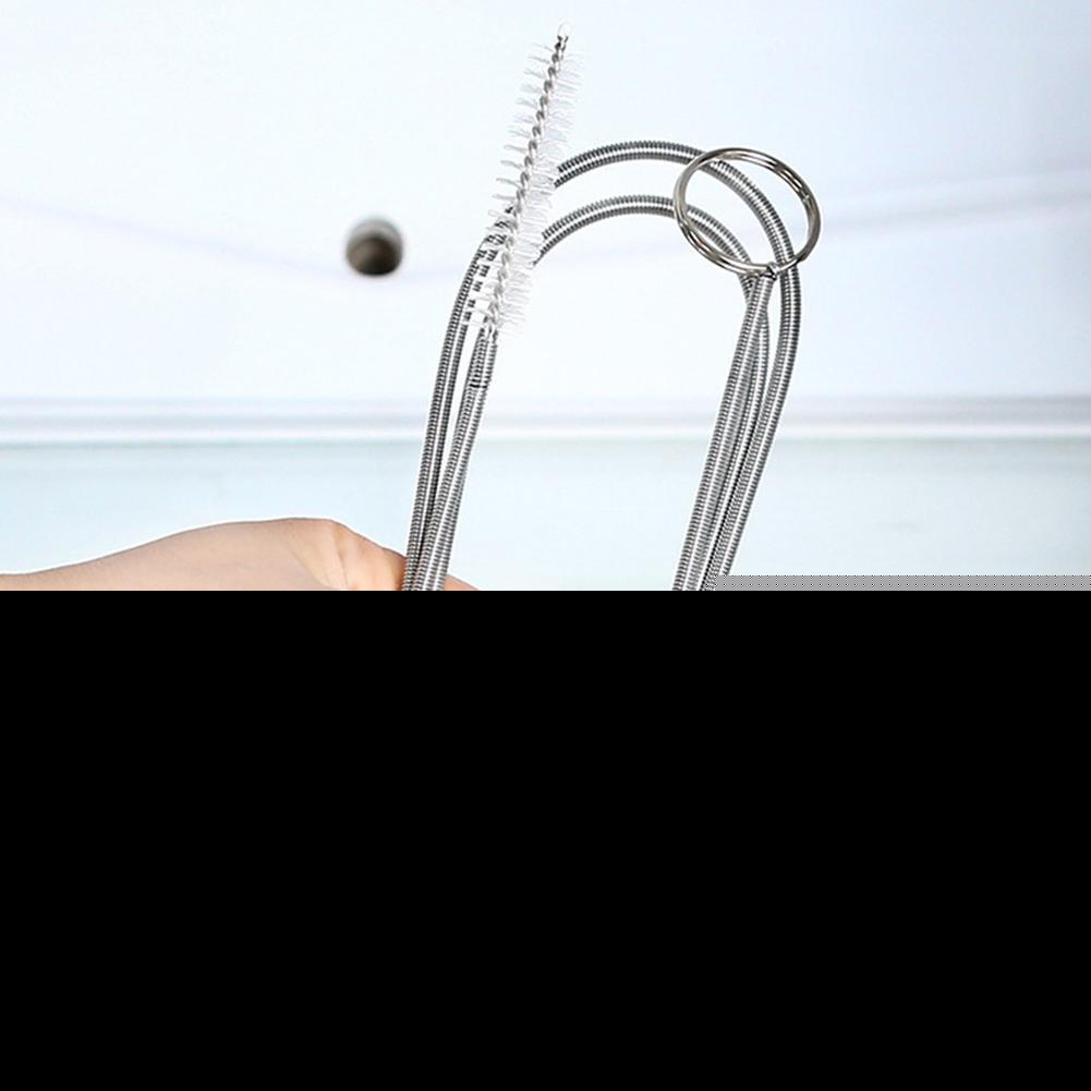 Cepillo de limpieza de parabrisas para puerta de techo solar de coche, bloqueador automático, orificio de drenaje, cepillo de limpieza de tuberías, herramientas para techo solar Z6F7