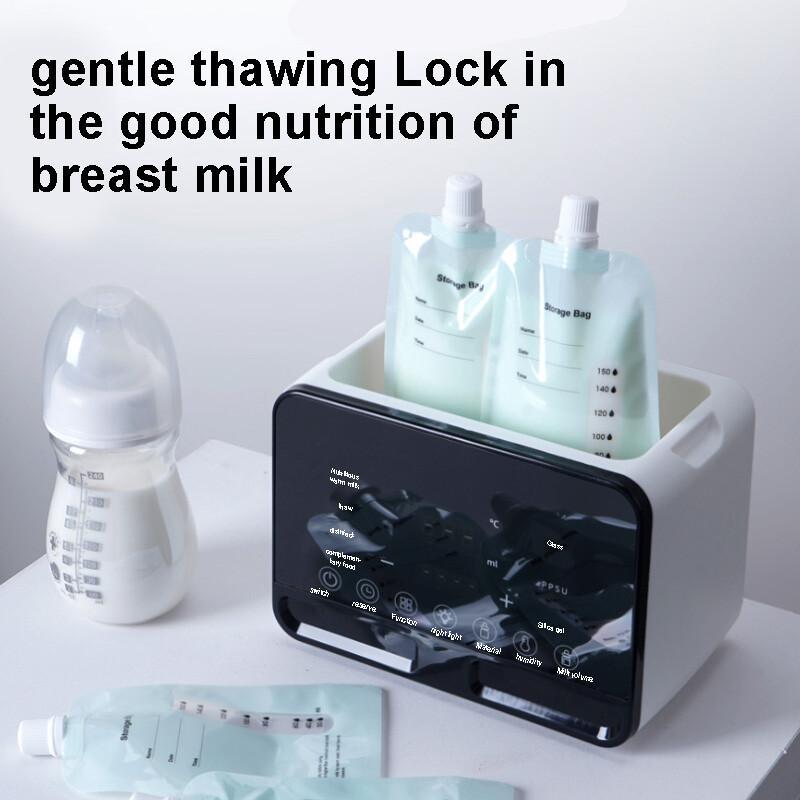 Aquecedor automático de leite para o bebê, isolamento quente, esterilizador de mamadeira, leite materno, termostato, fornecimento transfronteiriço, em estoque