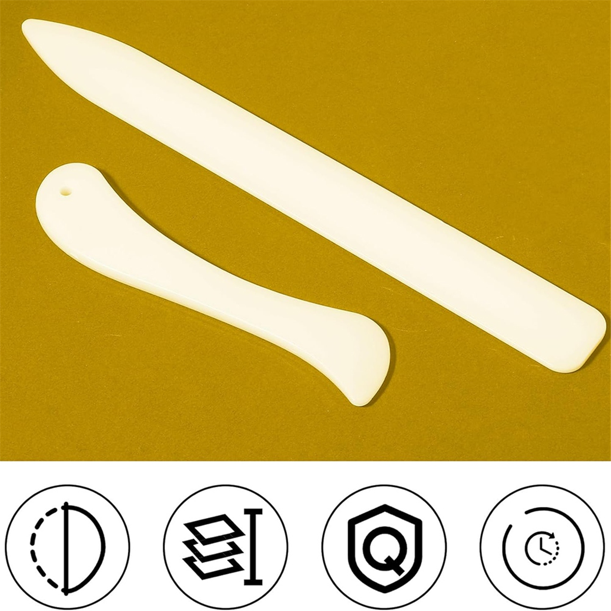 XFDE 2 Pcs Stained Glass Tools, Glass Supplies Stained Glass Foil Holder for Flat Stained Glass Work DIY Handicraft