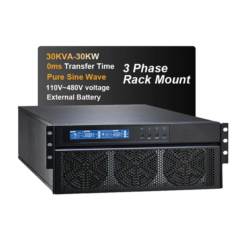 CWUPS Customized 30kva Server Rack With Ups Rack-mounted Uninterruptible Backup Power Ups Unit Server Rack