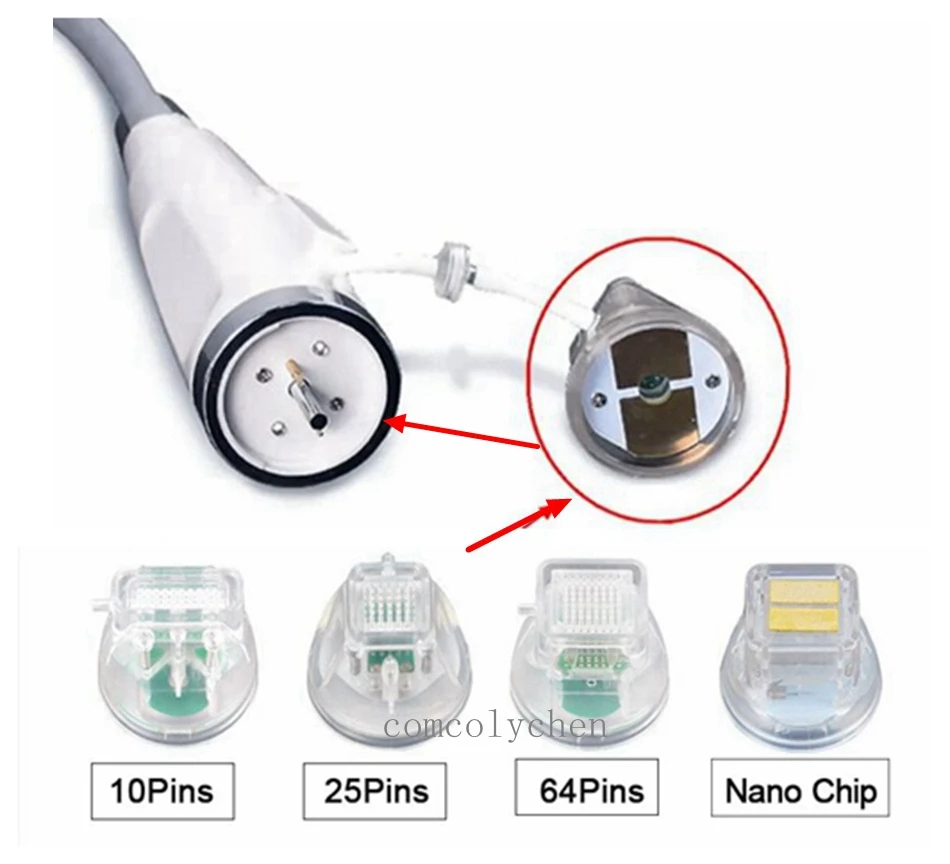 Disposable RF Microneedling Cartridge For Fractional RF Microneedle Machine Accessory Replacement Needle 10/25/64 pins