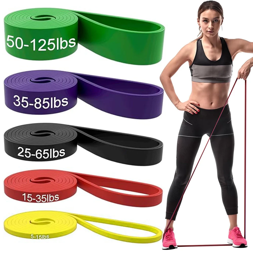 Bandas de resistencia, bandas de ejercicio, bandas de asistencia para dominadas, bandas de levantamiento de pesas para hombres y mujeres, entrenamiento físico, entrenamientos en casa