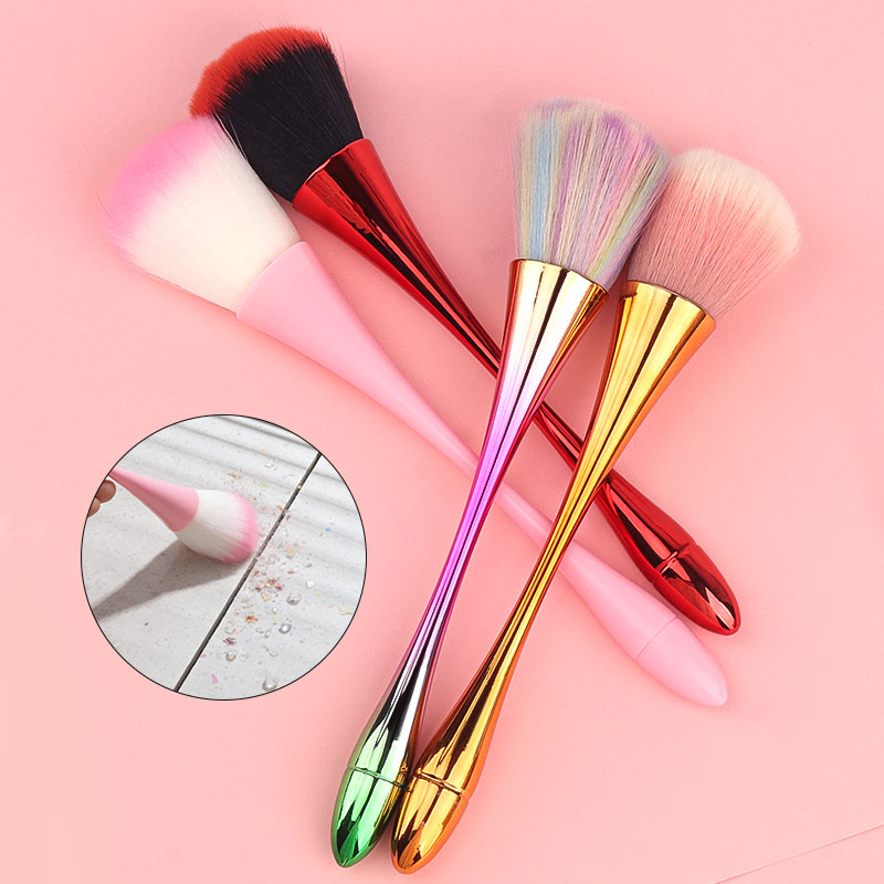 Cosmetic Brush Loose Powder Brush Oversized Highlighting Brush Blush Brush Soft Hair Makeup Fixing Powder Puff Beauty Tools