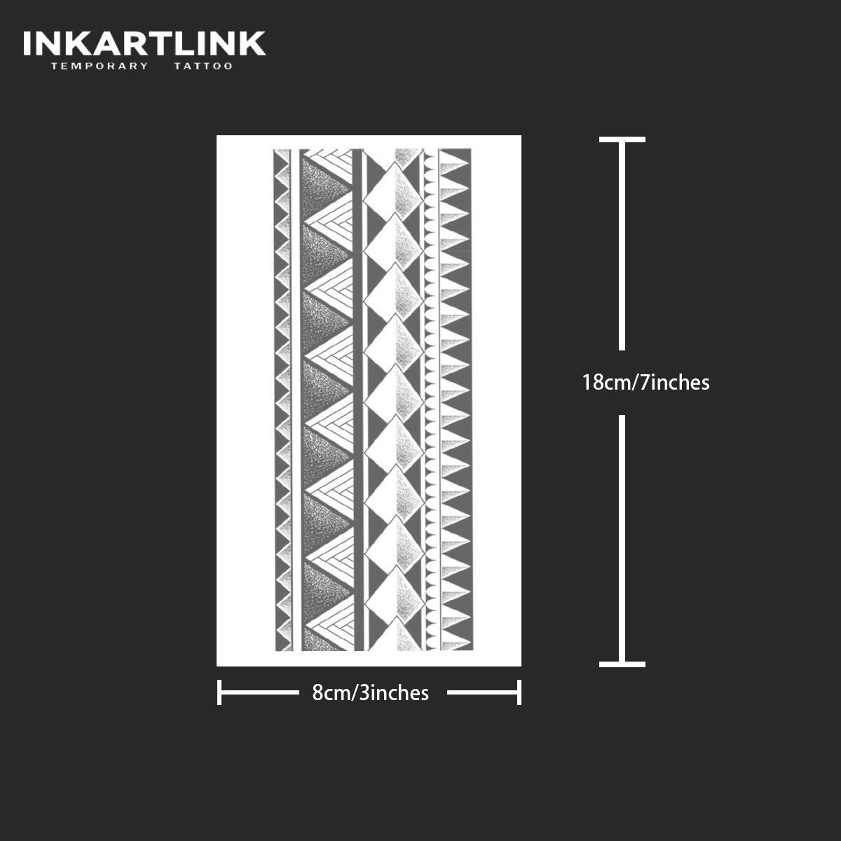 Tatuaje temporal con brazalete, dura hasta 15 días, nueva tecnología, pegatina semipermanente mágica impermeable.