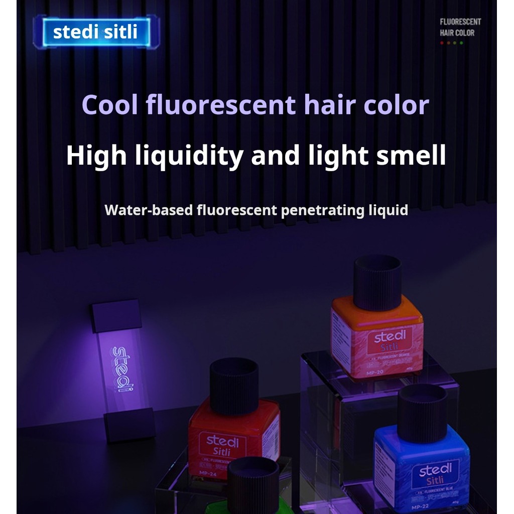 Stedi MP-20~29 40g Fluorescent Panel Liner Paint Water Based Ink for Gundam GK Model Coloring Tools Hobby DIY Model Craft Tools