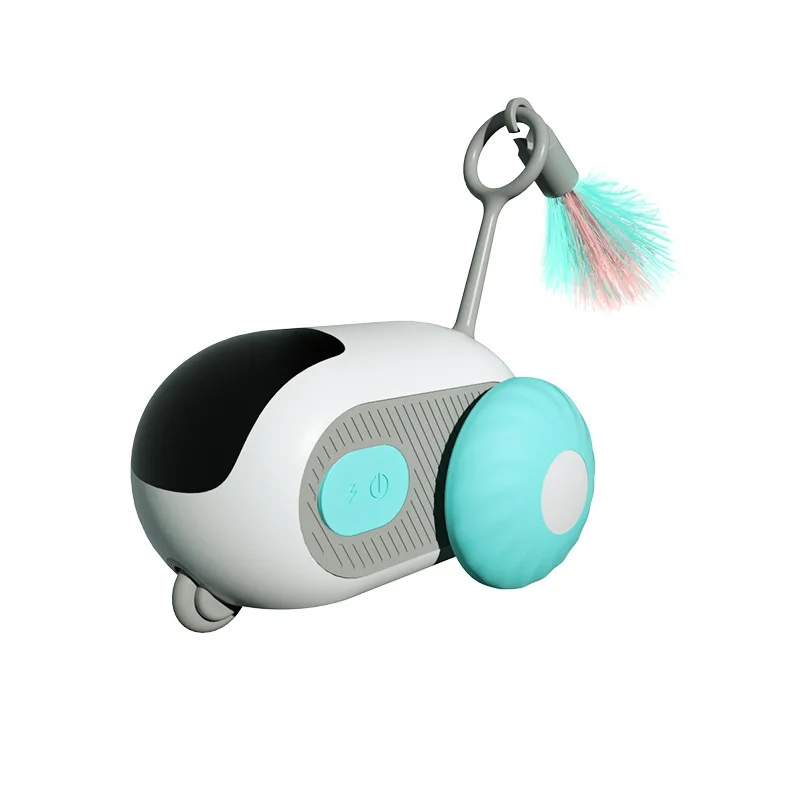 ไฟฟ้าของเล่นแมวรีโมทคอนโทรลกีฬารถ Teaser Stick Self-Help ความเบื่อ Reliever ในร่ม Cat Interactive สมาร์ทของเล่นแมว