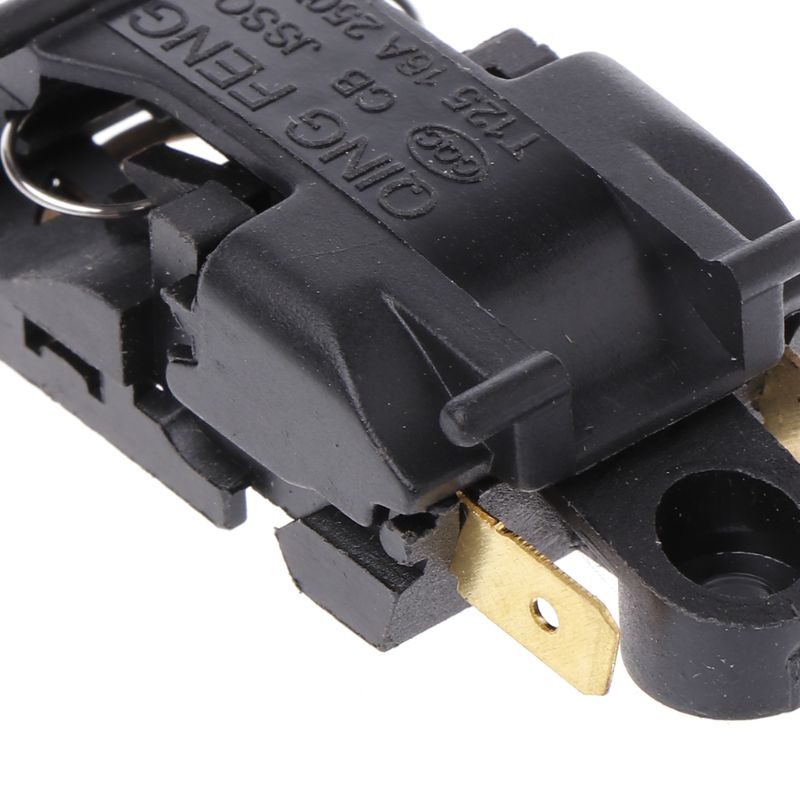 1 pieza 16A interruptor del termostato Hervidor eléctrico 2 pines Terminal piezas electrodomésticos cocina Envío