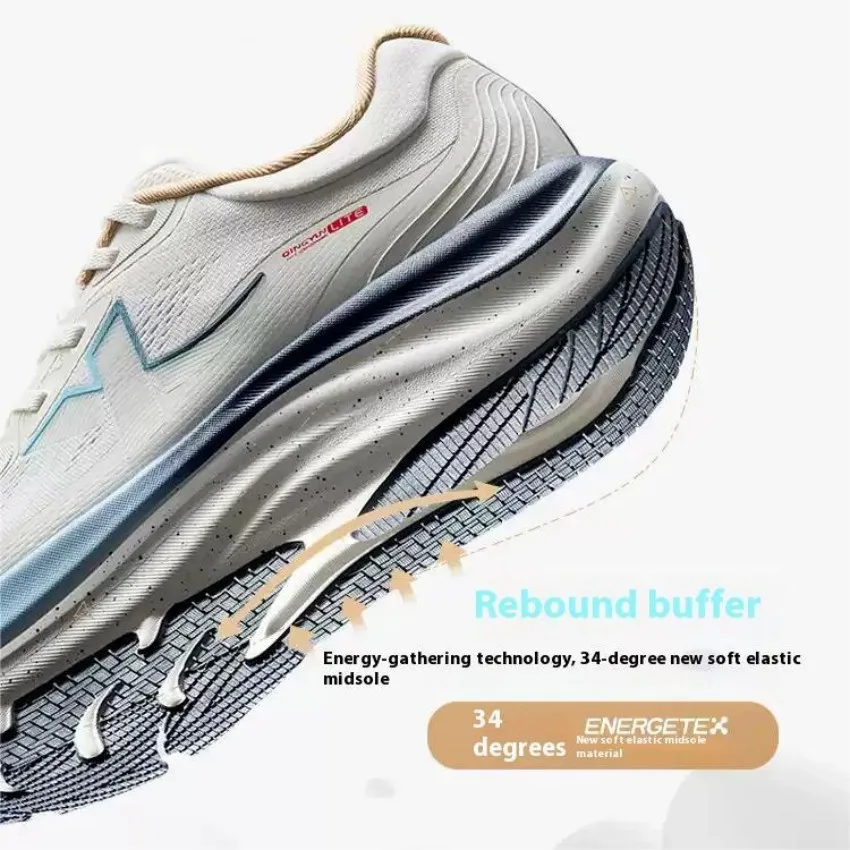 Xtep QINGYUN LITE Laufschuhe für Herren, 2025, Federdämpfung, verschleißfest, leicht, bequem 975219110056