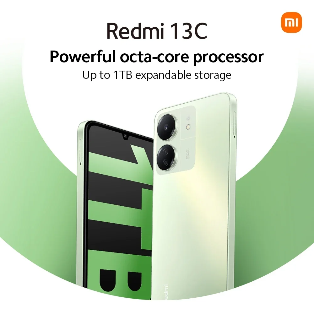 [Weltpremiere] Globale Version Xiaomi Redmi 13C MIUI 14 Smartphone MTK Helio G85 Octacore 50MP Kamera 5000 mAh 90 Hz 6,74 Zoll Display