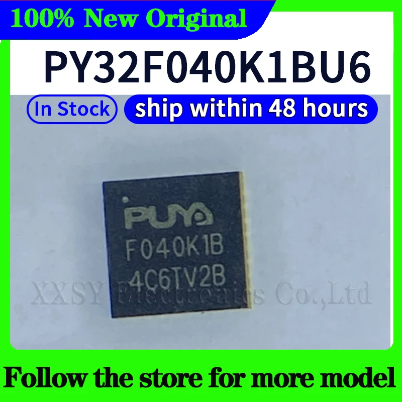 PY32F040C18T6 (geen lettertypen) PY32F040C16T6 PY32F040C1BT6 PY32F040R1BT6 PY32F040K1BU6 Hoge kwaliteit Nieuwe