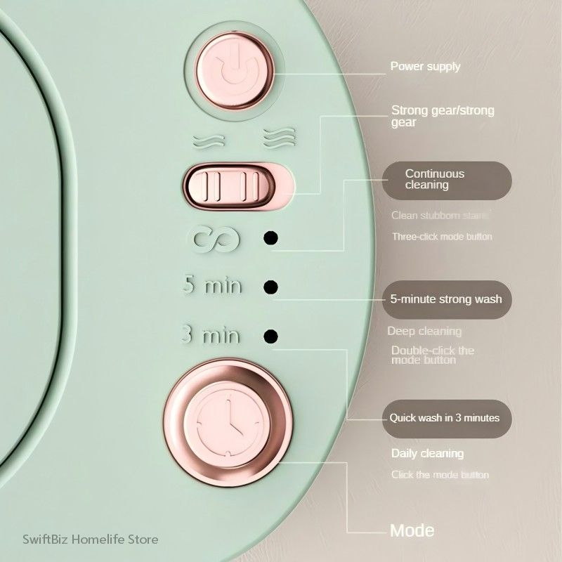 Xiaomi Mijia เครื่องทำความสะอาดอัลตราโซนิก550มล. เครื่องทำความสะอาดในครัวเรือนแบบพกพาเครื่องทำความสะอาดเครื่องประดับแหวนแก้วแปรงแต่งหน้า