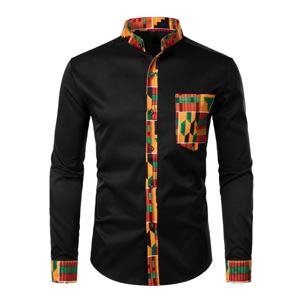 2023 herbst/winter Neue Casual männer Kariertes Hemd Splice männer Langarm-shirt