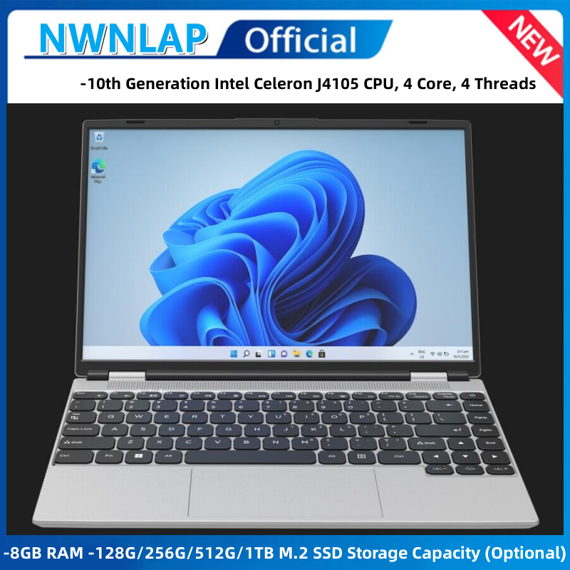 Intel-学生用ラップトップ,クアッドコアプロセッサ,16g ram,ddr4,rom 128g,n5095,14インチ,Windows 10 pro,新しい2023