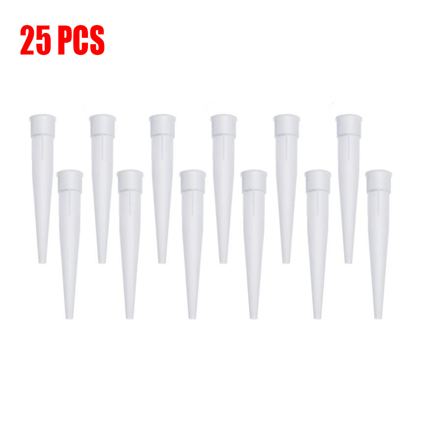 25 шт., силиконовые насадки для пистолета
