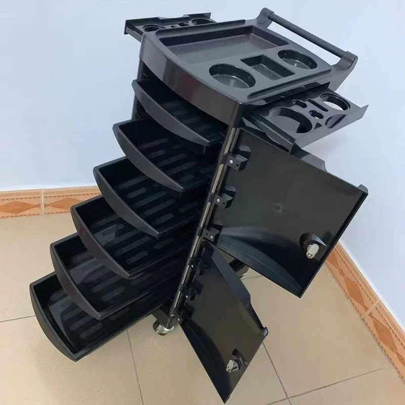 Mehrzweck Trolley Warenkorb Werkzeug Carro Lagerung Schönheit Salon Trolly Barber Professionelle Friseur Carrello Salon Möbel