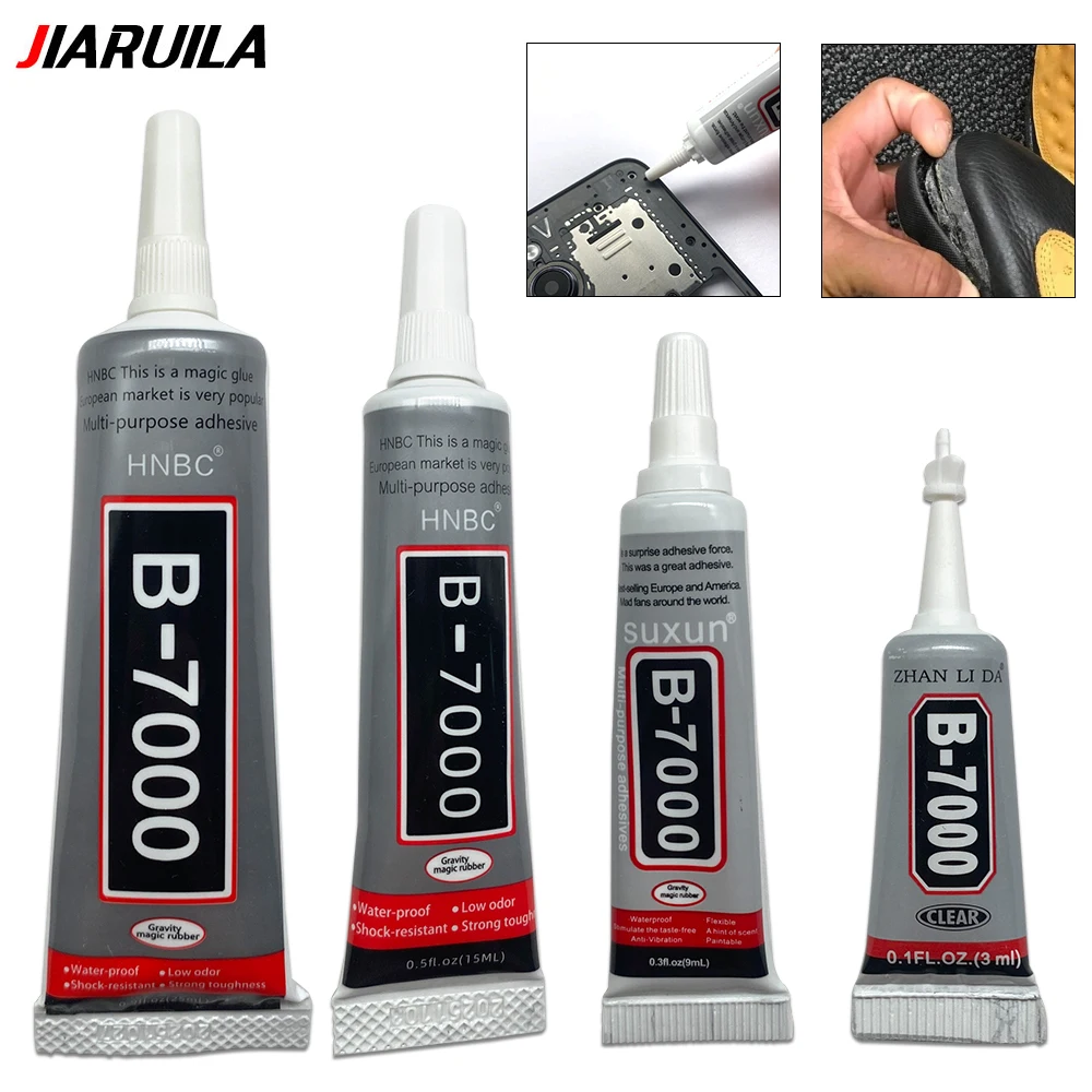 B -7000 กาว T-7000 E -7000 กาวอีพ็อกซี่เรซิ่นซ่อมโทรศัพท์มือถือหน้าจอสัมผัสกาวเครื่องประดับหัตถกรรมกาวกาว B -6000