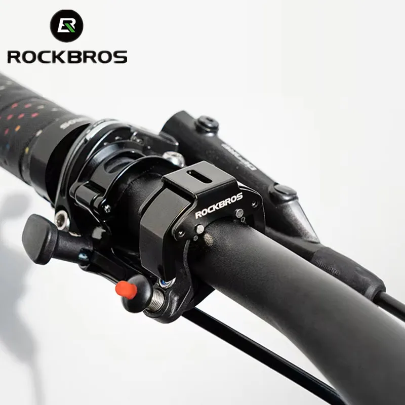 ROCKBROS велосипедный звонок классический нержавеющая сталь черный красный рог велосипедный руль колокольчик четкий звук велосипедный рог колокольчики аксессуары