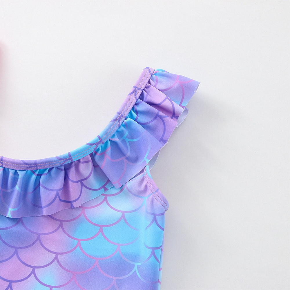 Gefrorene Anna Elsa Mädchen Badeanzug Mode Meerjungfrau Einteilige Badeanzüge Kinder Kleider Sommer Bademode Strand Anzug Kinder tragen