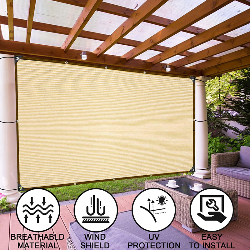 Decorazioni per vela parasole per esterni per accessori per giardini Decorazioni per cortile e giardino in rete per auto Ombreggiatura Tenda pieghevole retrattile Terrazza