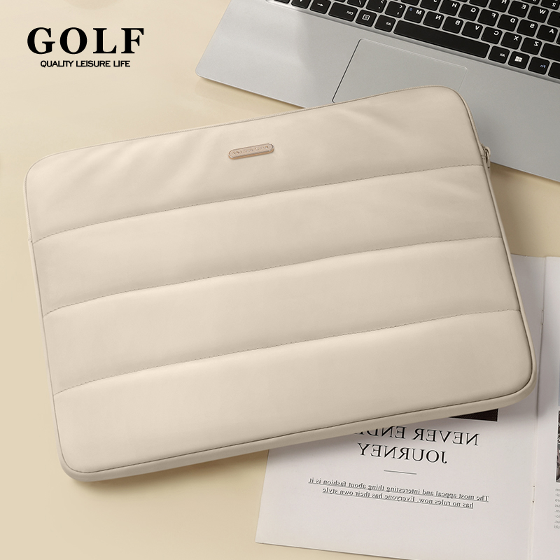 GOLF Laptop Bag Women 16 Inch Elegant Fashion 14 Inch Computer Bags Waterproof Slim Notebook Case Ultra Lightweight Shockproof