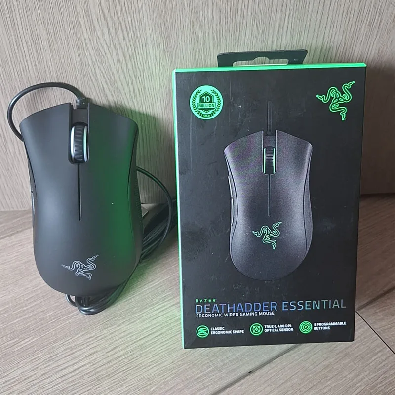 Ratón RazerPurgatory Viper edición estándar 6400DPI ratón para juegos con cable mercancía de marca regalo de cumpleaños regalo de graduación al por mayor