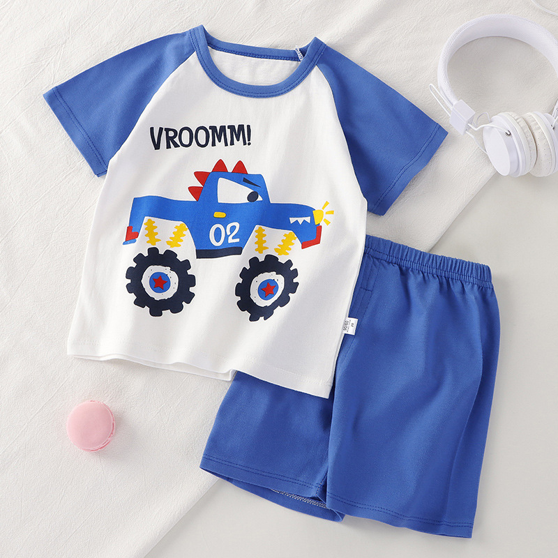Ropa de bebé de 1 2 y 3 años, traje de algodón para niñas y niños, dos conjuntos de ropa para bebés, ropa para bebés recién nacidos