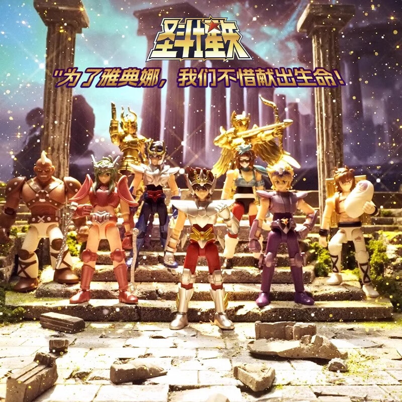 金のアクションフィギュア,聖闘士星矢,aiolos,Shura,射手座,銀河版,オリジナルのおもちゃ,クリスマスプレゼント