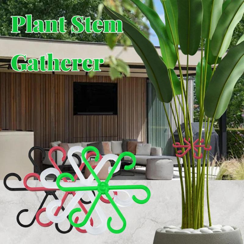 4pcs Climbing Plants Support Clips Flower stem collection Fixing rack Climbing support frame for Climbing Alocasia Monstera Vine