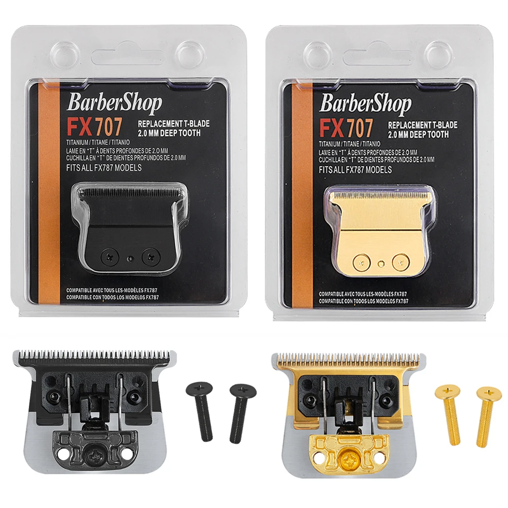 Barbiere FX707 Set di lame di ricambio per tagliacapelli professionale in metallo durevole per tagliacapelli Babyliss PRO FX787 FX726 FX787Z