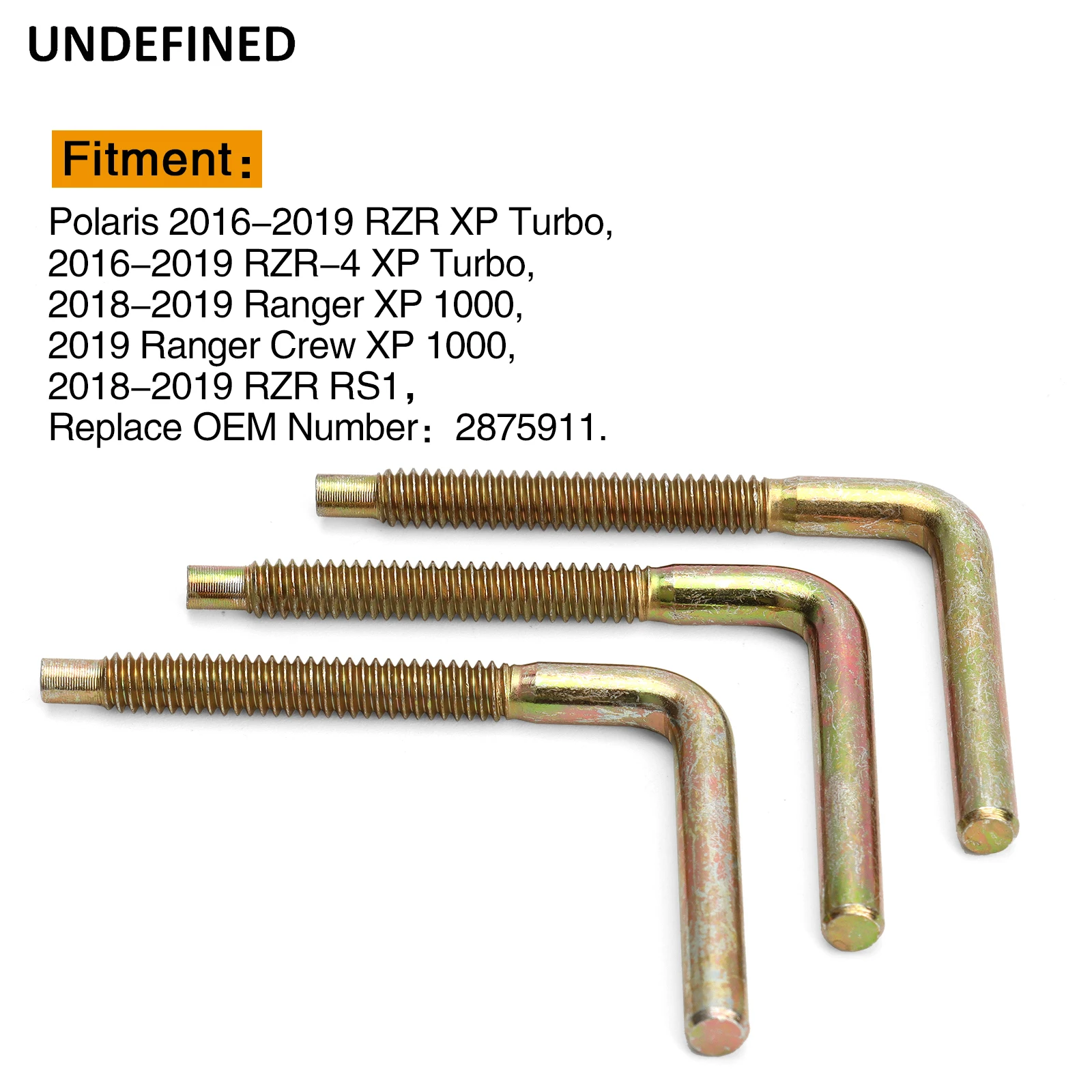 3-częściowe narzędzie do demontażu paska napędowego sprzęgła 2875911   Zastępuje części zamienne pasujące do Polaris RZR XP Turbo Ranger XP 1000 Professional