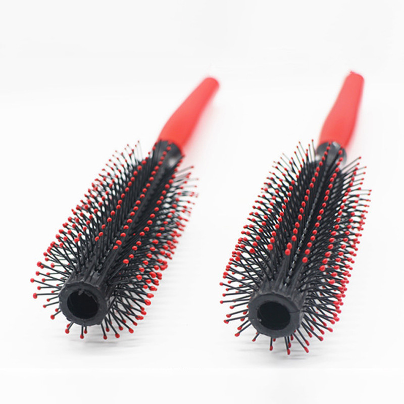 Escova de ondulação de estilo de cabelo suave, escova de cabelo de rolo de massagem no couro cabeludo, adequada para mulheres e homens