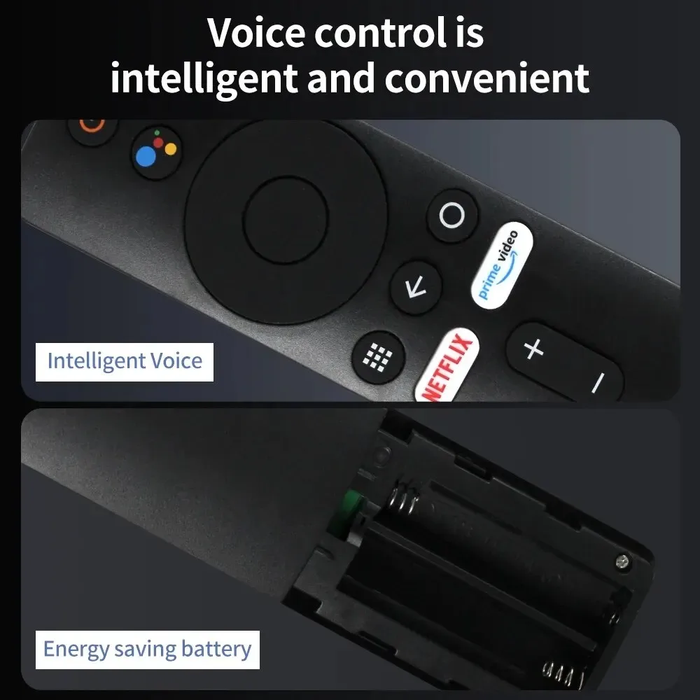 MRSVI XMRM-006 Bluetooth Voice Remote Control For Xiaomi MI Box S MI TV Stick 4K Smart TV 4X Android With Google Assistant