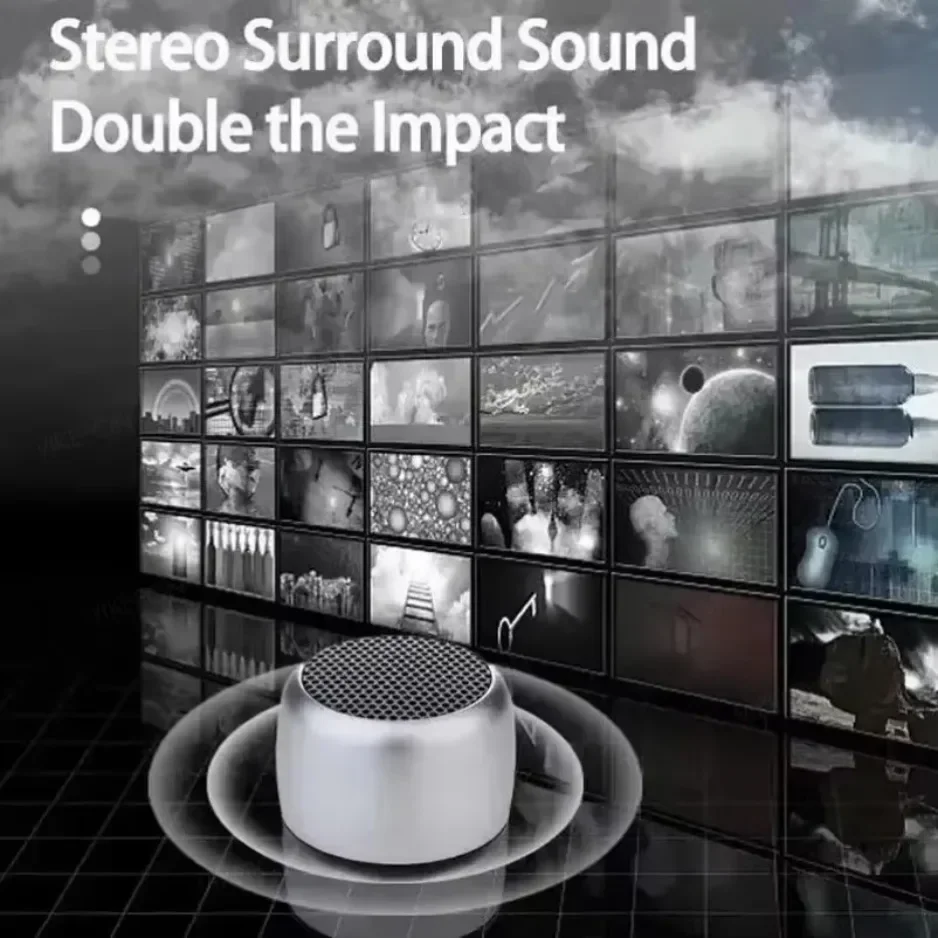 M1 Draagbare Bluetooth Haut-Parleur Musique St aoso Surround Mini USB Extholdt Subwoofer Haut-Parleur Lecteur Audio Haut-Parleur