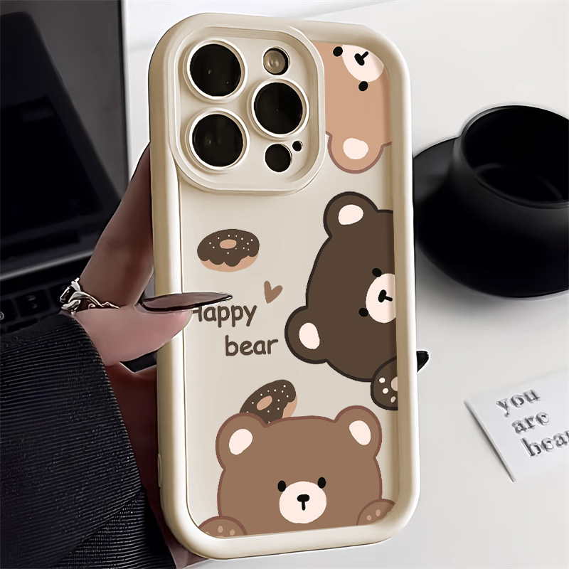 Candy Color Cute Cat Phone Case For iPhone 11 Case iPhone 16 Pro 13 12 14 15 Pro Max XR XS X 7 8 Plus SE Matte Shockproof Cover
