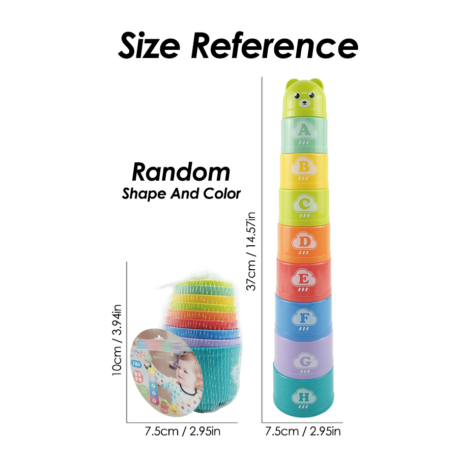Kid Brain Response Battle Fold Cup Concorso di velocità della mano Fold Cup Gioco di stack per bambini Educazione precoce Puzzle Treno Giochi da tavolo Giocattolo