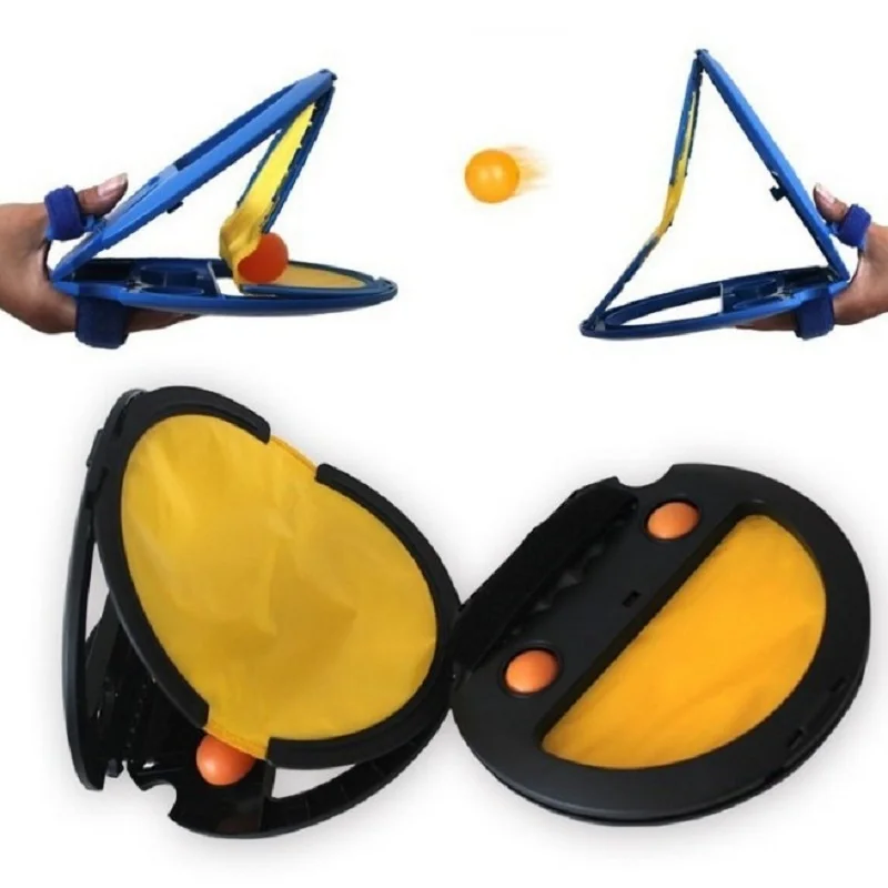 Outdoor catching game parent-child throwing and catching fitness hand-held ball rack exercise training hand eye coordination toy