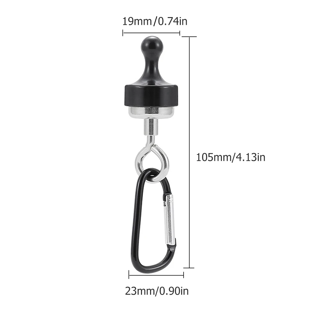 1-30Pcs Camping Magnetic Hooks Heavy Duty Separable Outdoor Tent Canopy Carabiner Clip Magnet Hanger Camping Tools Accessories