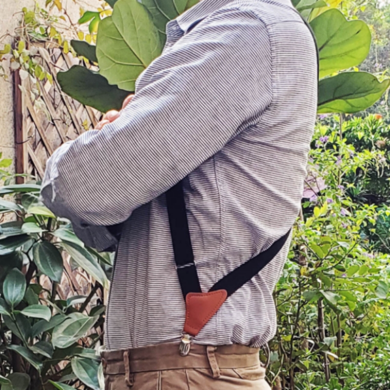 新しいメンズサスペンダー調節可能なブレース X バックシャツクリップサスペンダー弾性ベルトズボンブレースショルダーストラップ男性女性のための