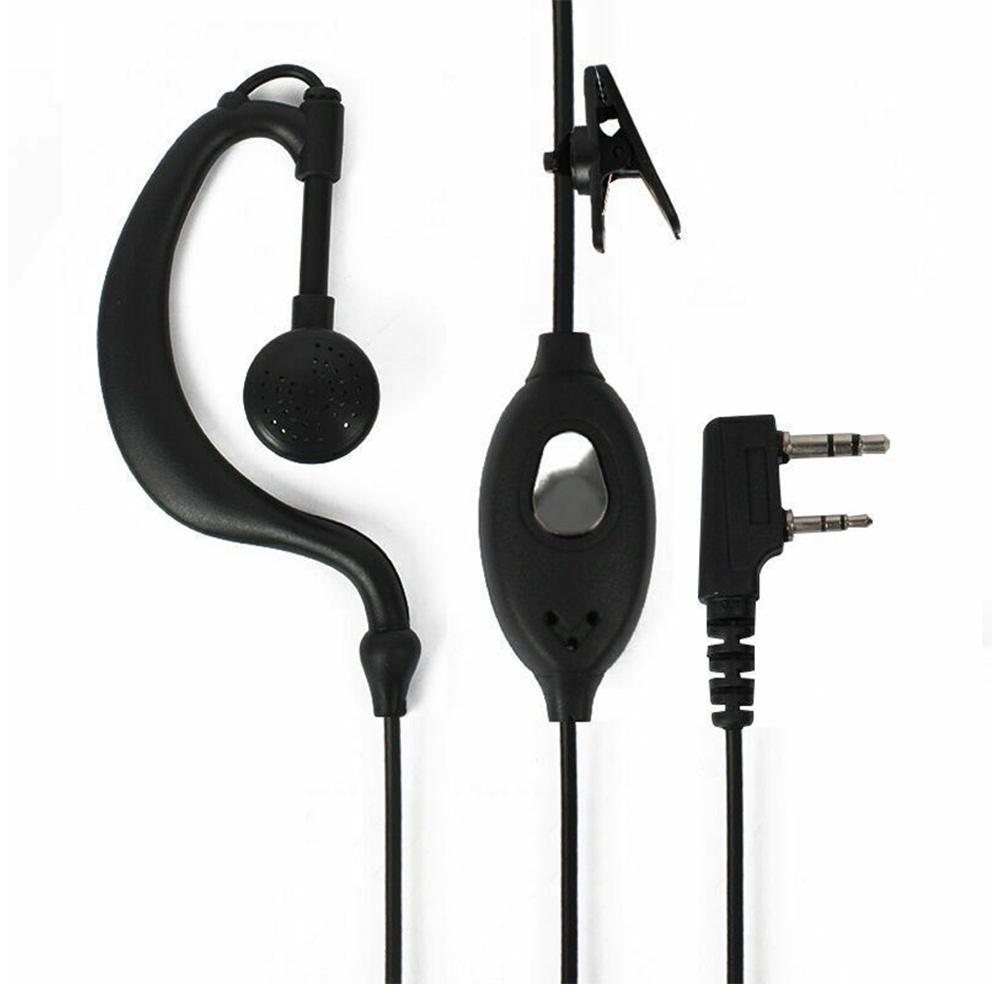 Baofeng-マイク付きヘッドセット,イヤーフック付きヘッドセット,2ピン,uv 5r,888s,新品