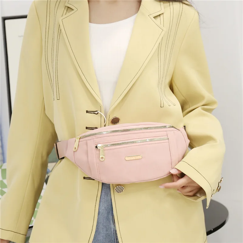 Marsupio da donna marsupio marsupio con cerniera borsa a Banana da donna borsa a tracolla da viaggio borsa a tracolla con tasca sul ventre