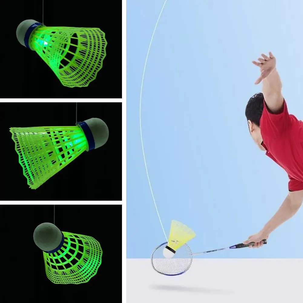 Portátil Profissional Badminton Trainer, Badminton Practice Robot, Self-Study Training, Rebound Tool, Shuttlecock Supplies